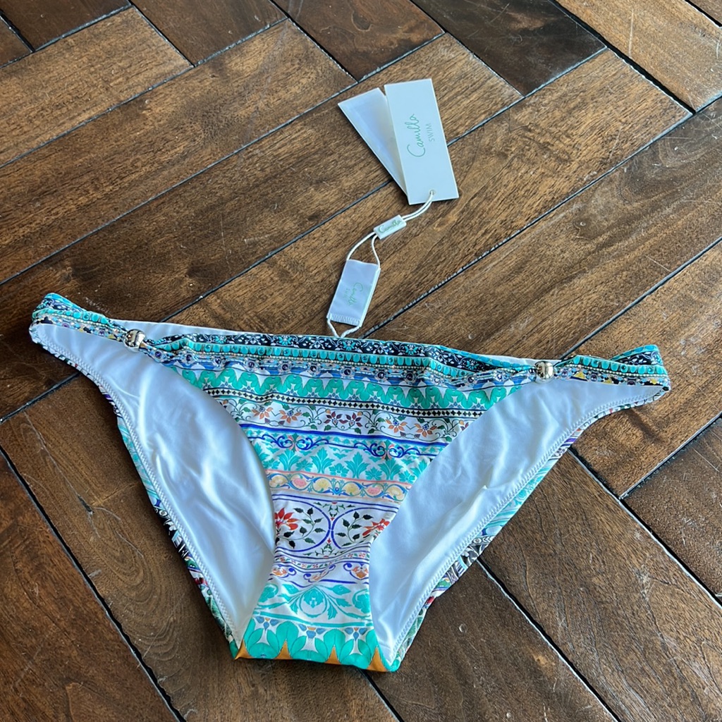 Camilla Swim The King And I Ball Bikini Size Xl Multicolored Bedazzled Bikini